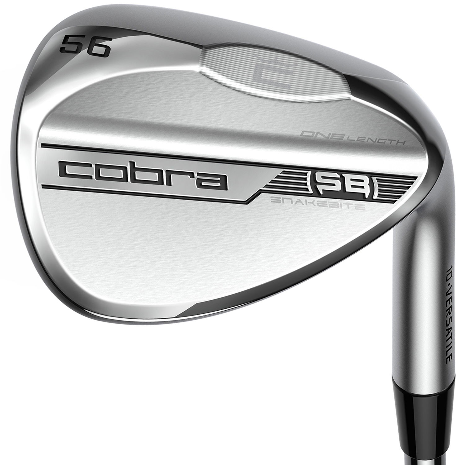 Cobra KING Snakebite Chrome One Length Golf Wedge